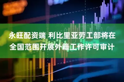 永旺配资端 利比里亚劳工部将在全国范围开展外籍工作许可审计